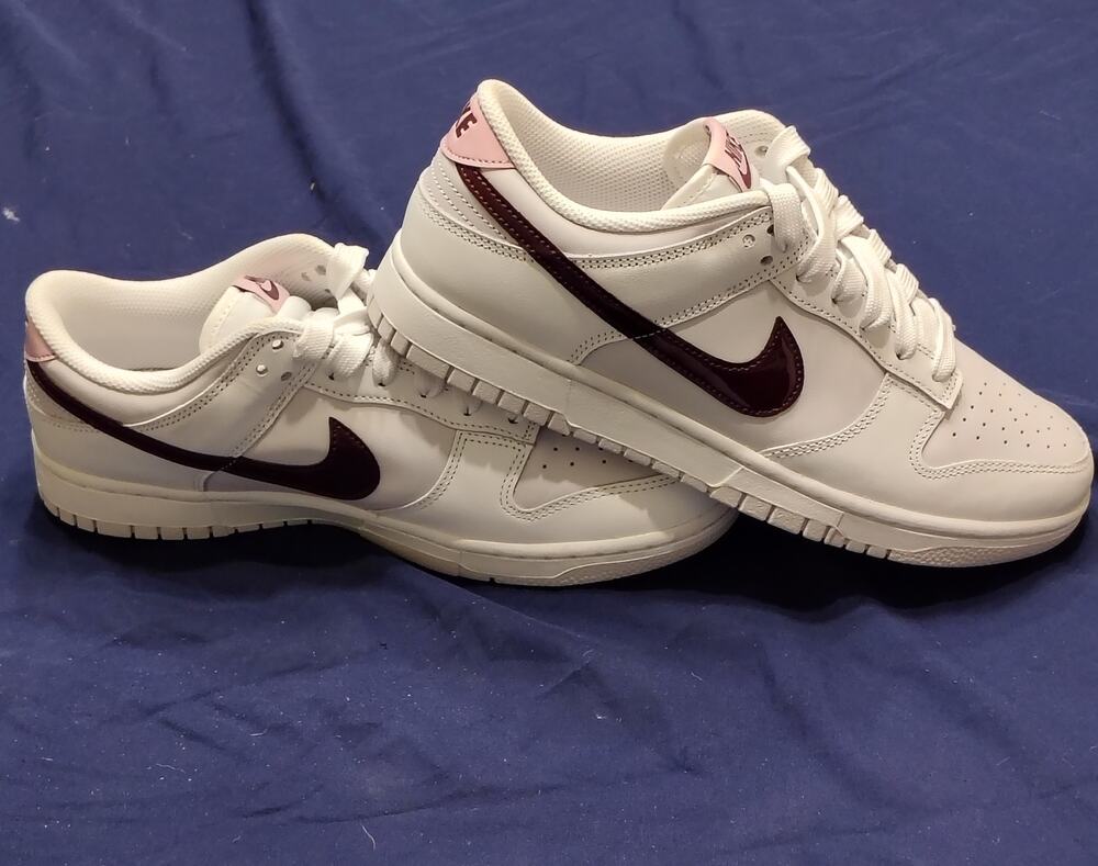 Nike Dunk Low WhitePlum Chalk Burgundy Women's Sneakers W11